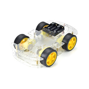 Robot maşın şassi (4 motorlu)