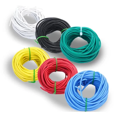 Silikon Kabel Müxtəlif Qalınlıqlarda (1 Metr)