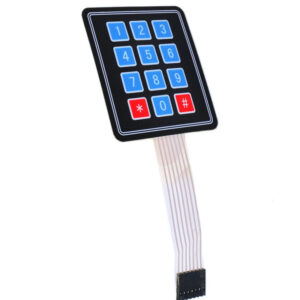 3x4 Matris Düymə Lövhəsi