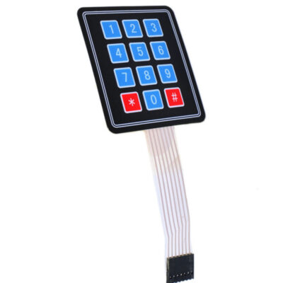 3x4 Matris Düymə Lövhəsi