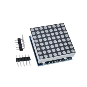 MAX7219 Sürücülü SMD 8x8 Dot Matrix LED Ekran Modulu