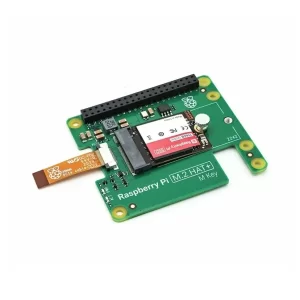 Raspberry Pi M.2 HAT+ 256GB NVMe SSD ilə (Rəsmi / Pi 5 üçün)