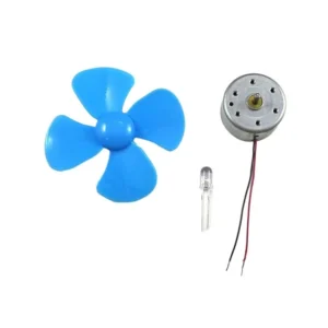 DC 0.1–12V Mikro Külək Turbin Generator Dəsti (200–6000 RPM)